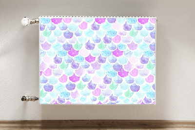 Cobertura magnética para radiador Gotas coloridas