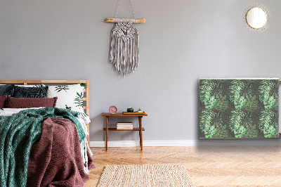 Capa magnética para radiador Monstera tropical