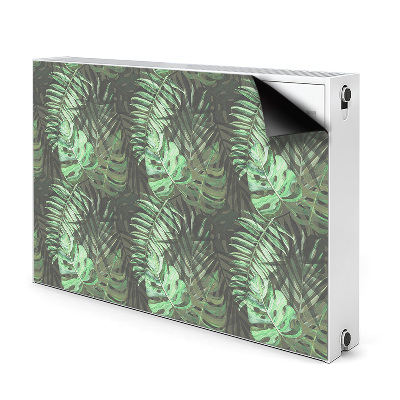 Capa magnética para radiador Monstera tropical