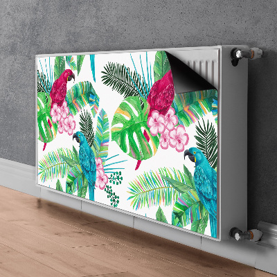 Capa magnética para radiador Mural de papagaio