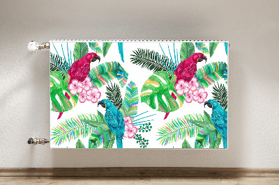 Capa magnética para radiador Mural de papagaio