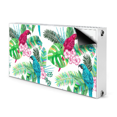 Capa magnética para radiador Mural de papagaio