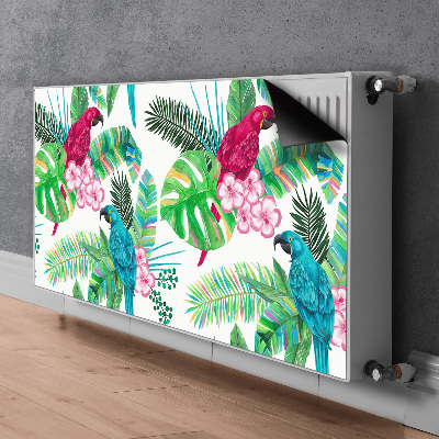 Capa magnética para radiador Mural de papagaio