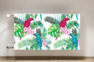 Capa magnética para radiador Mural de papagaio