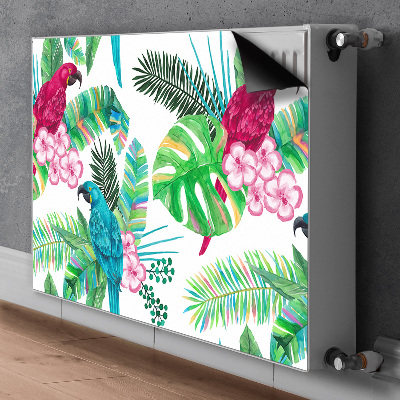 Capa magnética para radiador Mural de papagaio