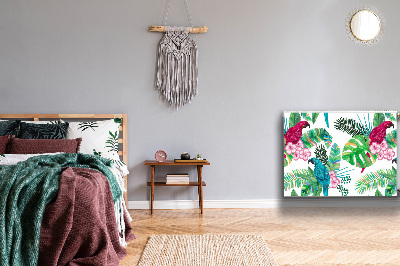 Capa magnética para radiador Mural de papagaio