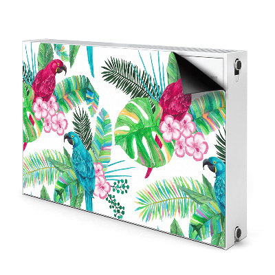Capa magnética para radiador Mural de papagaio