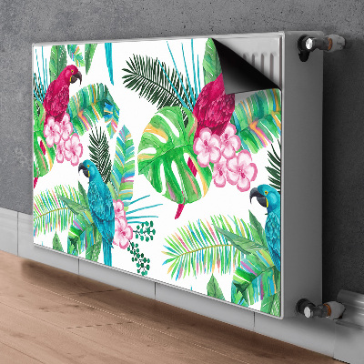 Capa magnética para radiador Mural de papagaio