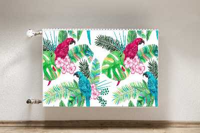 Capa magnética para radiador Mural de papagaio