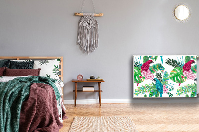 Capa magnética para radiador Mural de papagaio