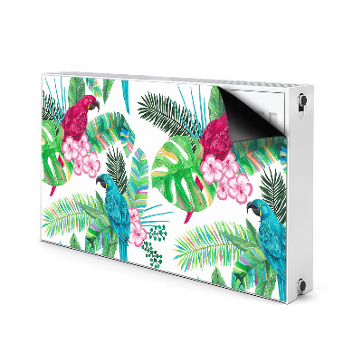 Capa magnética para radiador Mural de papagaio