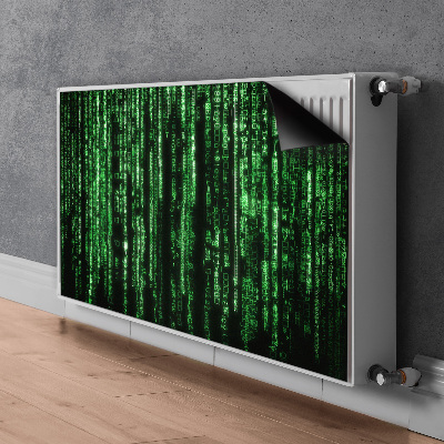 Cobertura magnética para radiador Marcas verdes