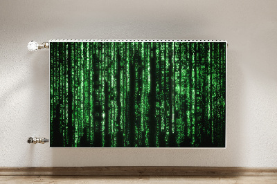 Cobertura magnética para radiador Marcas verdes