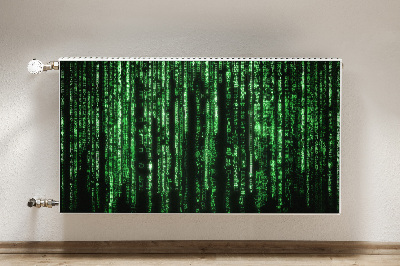 Cobertura magnética para radiador Marcas verdes