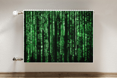 Cobertura magnética para radiador Marcas verdes