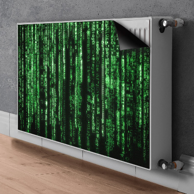 Cobertura magnética para radiador Marcas verdes