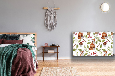 Capa magnética para radiador A Raposa e os Frutos da Floresta