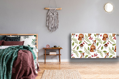 Capa magnética para radiador A Raposa e os Frutos da Floresta