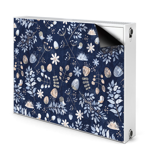 Cobertura magnética para radiador Folhas escandinavas