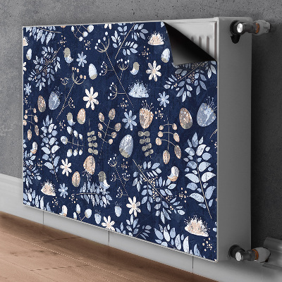 Cobertura magnética para radiador Folhas escandinavas