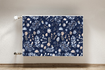 Cobertura magnética para radiador Folhas escandinavas