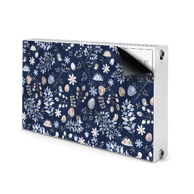 Cobertura magnética para radiador Folhas escandinavas