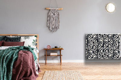 Capa magnética para radiador Padrão geométrico