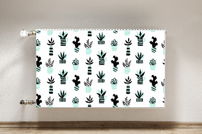 Capa magnética para radiador Suculentas