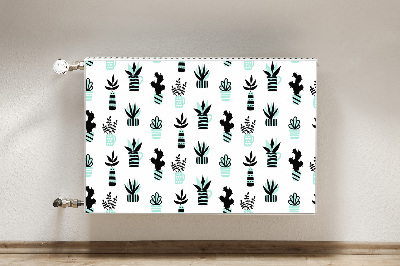 Capa magnética para radiador Suculentas