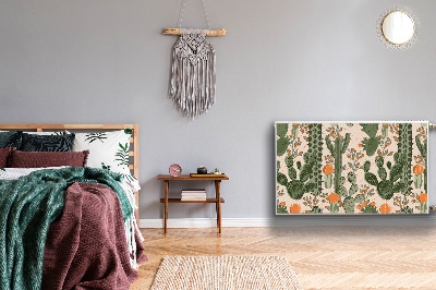 Cobertura magnética para radiador cacto laranja