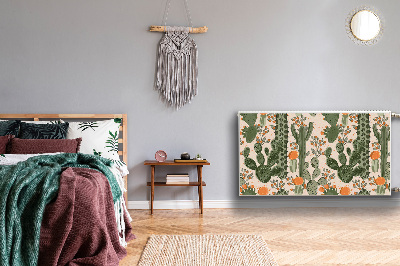 Cobertura magnética para radiador cacto laranja