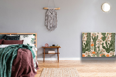 Cobertura magnética para radiador cacto laranja