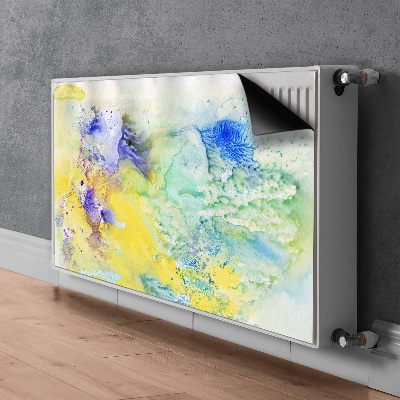 Capa magnética para radiador Manchas coloridas