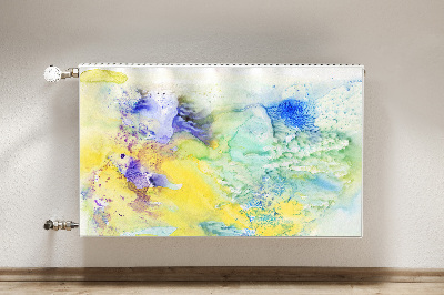 Capa magnética para radiador Manchas coloridas