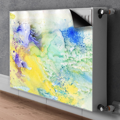 Capa magnética para radiador Manchas coloridas