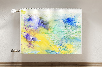 Capa magnética para radiador Manchas coloridas