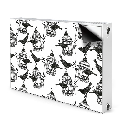Capa magnética para radiador Gaiolas de pássaros