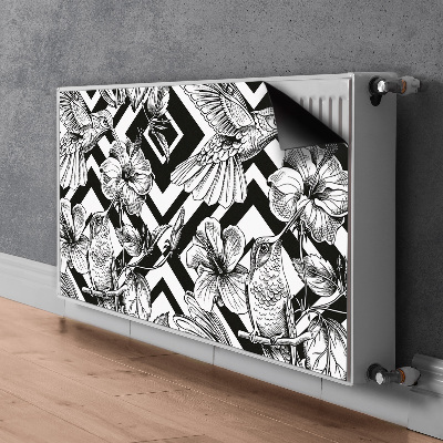 Cobertura magnética para radiador Beija-flores