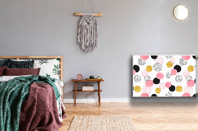 Cobertura magnética para radiador Pontos geométricos