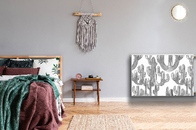 Cobertura magnética para radiador Cactos pintados