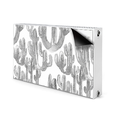 Cobertura magnética para radiador Cactos pintados