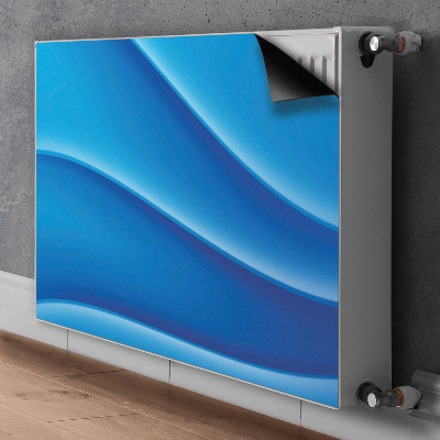 Cobertura magnética para radiador Abstração azul