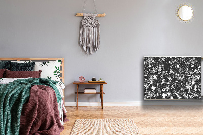 Cobertura magnética para radiador Palmeiras negras