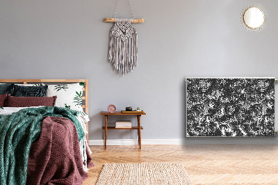 Cobertura magnética para radiador Palmeiras negras