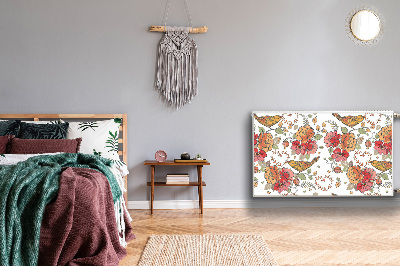 Cobertura magnética para radiador Enfeite de pássaro