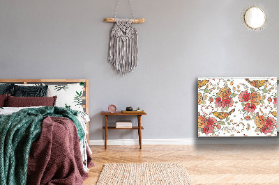 Cobertura magnética para radiador Enfeite de pássaro