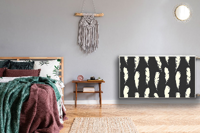 Capa magnética para radiador Penas brancas