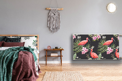 Capa magnética para radiador Flamingo preto