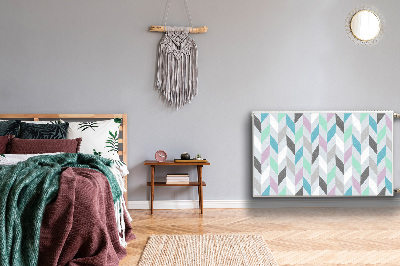 Cobertura magnética para radiador Tecido espinha de peixe