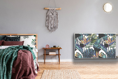 Cobertura magnética para radiador Folhas de palmeira